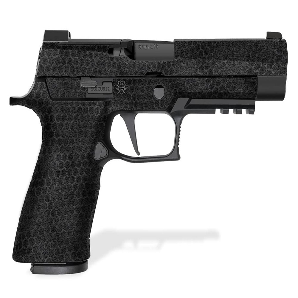 Textured Vinyl Decal Skin Kit for Sig Sauer P320 XFULL / P320 RXP XFull-Size / P320 X-VTAC (Digital Snakeskin)