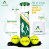 Ahari Unlimited Premium 3 Replacement Tennis Rebound Balls, String & Wristband - Portable Self Practice Training Exercise Sport Equipment, Trainer for Solo Training (3 Pack) view 2