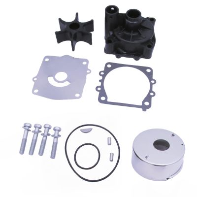 Boat Motor 6G5-W0078-01 6G5-W0078-A1-00 6G5-W0078-00 Water Pump Repair Kit with Housing for Yamaha 150HP 175HP 200HP 225HP V6 Outboard Engine, fit Sierra Marine 18-3311 18-3310