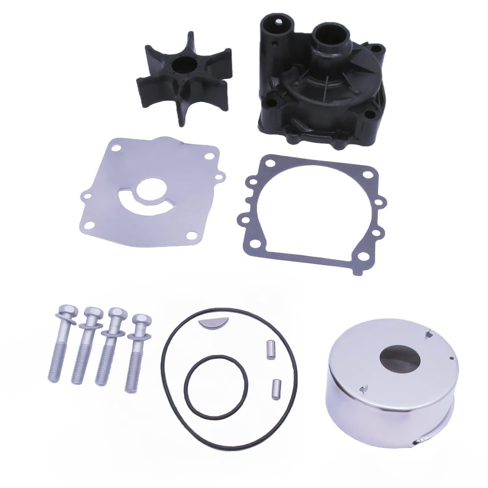 Boat Motor 6G5-W0078-01 6G5-W0078-A1-00 6G5-W0078-00 Water Pump Repair Kit with Housing for Yamaha 150HP 175HP 200HP 225HP V6 Outboard Engine, fit Sierra Marine 18-3311 18-3310