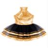 CHICTRY Kids Girls Shiny Sequined Ballet Tutu Dress Modern Jazz Latin Dance Costume Dancewear Champagne 6 Years view 3