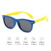 FANNYGO 3 Pack Kids Sunglasses For Boys Girls Kid Sunglass Polarized Children Sunglasses Toddler Boy Girl (Red+blue+light blue) view 4