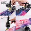 Kqpoinw Skateboards, 22" Complete Skateboard for Kids Ages 6-12, Mini Cruiser Skateboard for Kids Boys Girls Teens Beginners with Colorful LED Light up Flashing Wheels Skate Tool view 4