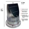 Britta Products Solar LED Dock Barge Boat Safety Warning Light - Cool White LED - Constant On and Adjustable Flash Rate view 3
