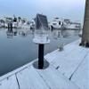 Britta Products Solar LED Dock Barge Boat Safety Warning Light - Cool White LED - Constant On and Adjustable Flash Rate view 4