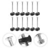 BESPORTBLE Trampoline Anchors 12 Sets of Long Practical Fixing Screws for Trampoline Replacement view 3