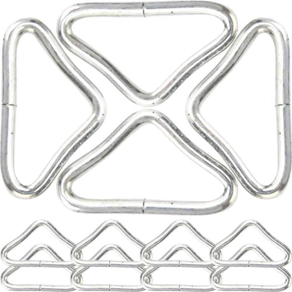 BESPORTBLE Trampoline Accessory Kit Portable Triangle Buckles Compact Trampoline Parts