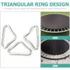 BESPORTBLE Trampoline Accessory Kit Portable Triangle Buckles Compact Trampoline Parts view 4