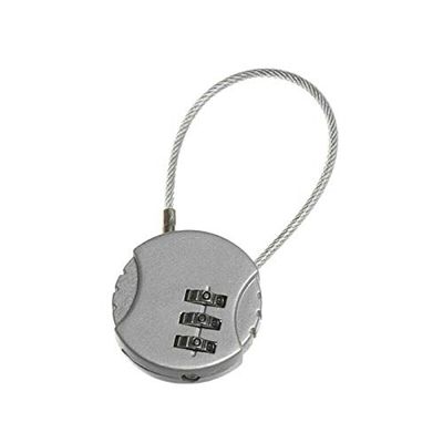 3 Digit Combination Password Lock Luggage Suitcase Lock for School Gym Travel Portable Personalization
