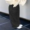 DUKBUBI Parachute Pants for Women Elastic Waistline Drawstring Cargo Pants High-Rise Joggers with Pockets Casual Hiking Pants Black view 3