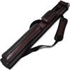 Champion 2X2,2X3,3X4 Nylon Billiard Pool Cue Stick Hard Case (Brown, 2X2 pool case) view 1