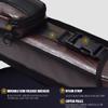 Champion 2X2,2X3,3X4 Nylon Billiard Pool Cue Stick Hard Case (Brown, 2X2 pool case) view 4