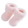 Baby Sock For Winter Warm Socks Toddlers Boys Girls Children Socks Princess Socks Floor Socks Little Girl Dress Shoes (Pink, 6-12 Months) view 1