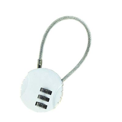 3 Digit Combination Password Lock Luggage Suitcase Lock for School Gym Travel Portable Personalization