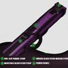 Champion 2X2,2X3,3X4 Nylon Billiard Pool Cue Stick Hard Case (Purple, 2X3 Pool case) view 2