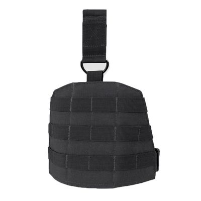 Black Drop Leg Panel MOLLE Webbing Platform Military Airsoft Combat