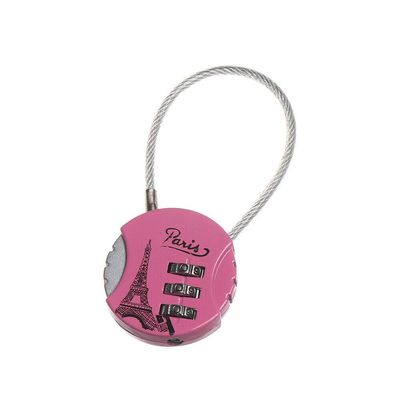 3 Digit Combination Password Lock Luggage Suitcase Lock for School Gym Travel Portable Personalization