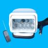 GREALY 50w Led Search Light Marine Portable Remote Control 360 Degrees Rotating 9-36v Led with Magnetic Base Led Work Light Spot Led Driving Lights Fog Lights (Color : 50w White Short.) view 1