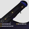 Champion 2X4,3x6 Nylon/Leatherette Billiard Pool Cue Stick Hard Carrying Case 4S2B, 6S3B (Blue, 2X4 (2B4S)) view 3