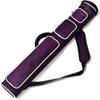 Champion 2X4,3x6 Nylon/Leatherette Billiard Pool Cue Stick Hard Carrying Case 4S2B, 6S3B (Purple, 2X4 (2B4S)) view 1