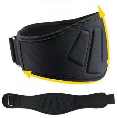Weight Belts Men's And Women's Powerlifting Belt Girdle Squatting Hard Pulling Support Belt, Compression Training Waist For Weightlifting, Fitness, Cross Training (Color : Black, Size : Medium)