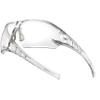 HUNTERSKY HTS S2491 Lightweight Protective Anti Fog Wrap-Around Clear Shooting Safety Glasses with rubber nose pad ANSI Z87.1 Scratch Resistant lab chemistry goggles view 1