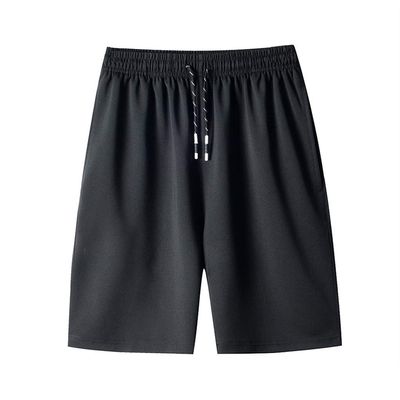 Ymosrh Men Swim Shorts, Mens Trunks Shorts Bathing Suits with Compression Liner Men's Summer Casual Thin Fast-Drying Beach Trousers Casual Sports Short Pants Swimming Trunkse Blue Swim (XL, Black)