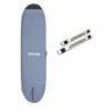 SUP USA 11' Premium Paddleboard Bag with Handle, Foam Padded, Stand Up Paddleboard Cover Case, Carrying case for outdoor (11' Gray and Round Pads) view 1