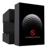 CADDYSACK Golf Ball Holder Gift Set - Silicone Holder with 2 Balls, Ball Marker, Towel & Carabiner - Funny Gift, Golf Club Bag Accessory - Ideal for Tournament Prizes, Special Occasions view 1