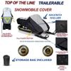 SBU 600D Snowmobile Travel and Storage Cover Compatible for 2009-2009 Model Year Ski Doo Bombardier MXZ MX Z TNT 600 HO E-TEC Sleds. Slush and Mud Protection view 3