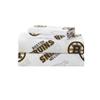 NORTHWEST Officially Licensed Boston Bruins NHL Full Size Sheet Set  Comfortable Bedding with Repeating Team Logos for Hockey Fans, Dorm & Game Day Spirit Rooms view 3