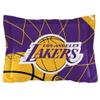 NORTHWEST Los Angeles Lakers NBA Comforter Set  Officially Licensed Bedding with Team Logo & Pillow Shams  Basketball Bedroom Decor Basketball Fan Bedroom Set, Twin/Twin XL view 2