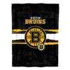 NORTHWEST Officially Licensed Boston Bruins NHL Team Comforter Set  Microfiber Twin/Twin XL Comforter & Sham with Hockey Logo for Fans, Dorms, Game Day Bedrooms view 4