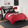 NORTHWEST Officially Licensed Chicago Blackhawks NHL Team Comforter Set  Microfiber Full/Queen Comforter & Sham with Hockey Logo for Fans, Dorms, Game Day Bedrooms view 1