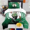 NORTHWEST NBA Boston Celtics Officially Licensed Comforter Set  NBA Team Logo Bedding  Super Soft Game Day Bed Set with Shams  Green and White Team Colors, Twin/Twin XL view 1