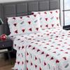 NORTHWEST Officially Licensed Chicago Bulls NBA Queen Size Sheet Set  Soft Team Logo Bedding for Dorms, Bedrooms, Fan Caves & Game Day Style view 2