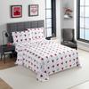 NORTHWEST Officially Licensed Chicago Bulls NBA Full Size Sheet Set  Soft Team Logo Bedding for Dorms, Bedrooms, Fan Caves & Game Day Style view 1