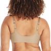 Playtex Womens Secrets Dreamwire Front Close Bra, No Poke Smoothing Moisture-Wicking for Non-Slip Straps Bra, Taupe, 46DD US view 3