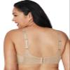 Playtex Womens Secrets Bounce Control Wirefree Bra, Anchorstrap Moisture Wicking Wireless Bra, Black, 44DDD US view 2
