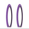 Lowrider Two Bike Tire 20 x 1.95 Purple/Purple Side Wall HF-884.Bicycle tire view 1