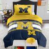 Northwest NCAA Michigan Wolverines Comforter & Sham Set Twin/Twin XL view 1