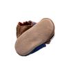 Real Leather Easy-on Baby Shoes (USA Brand) (Jeans and Whiskey, us_Footwear_Size_System, Infant, Age_Range, Medium, 6_Months, 9_Months) view 3