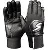 Stinger Sports Winder Series Batting Gloves - Adult Medium, Black-Out view 1