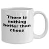 Chess Mug Coffee Cup, Gifts For Chess Lovers, Enthusiasts Players, Chess Gifts, White Ceramic Chess Coffee Mug view 2