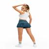 XNMAYA Women Pleated Tennis Skirt High Waisted Golf Athletic Skort Mini Skirts with Shorts Pockets Workout Running Apparel Dark Green X-Small view 4