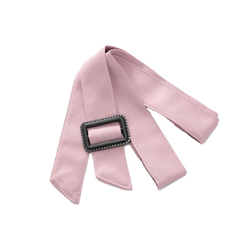 Altsuceser Women Adjustable Buckle Wide Waist Belt Band for for Trench Coat Overcoat Jacket Pink 170cm