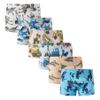 Winging Day Boys' Cotton 6-Pack Print Boxer Brief Underwear Size 2T view 1