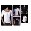 Men's Fake Muscle T-Shirt Multiple Styles to Choose Padded Enhancers Muscular Invisible Underwear,A,S view 3