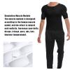 Men's Fake Muscle T-Shirt Multiple Styles to Choose Padded Enhancers Muscular Invisible Underwear,A,S view 4