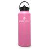 Flobottle, Stainless Steel Water Bottle with Straw, 28 Oz Insulated Bottle with Storage, Leak Proof, BPA-Free, Modern, Blissful Pink, 838.46 ml, Hiking, Cycling, Gym, Everyday Use view 2
